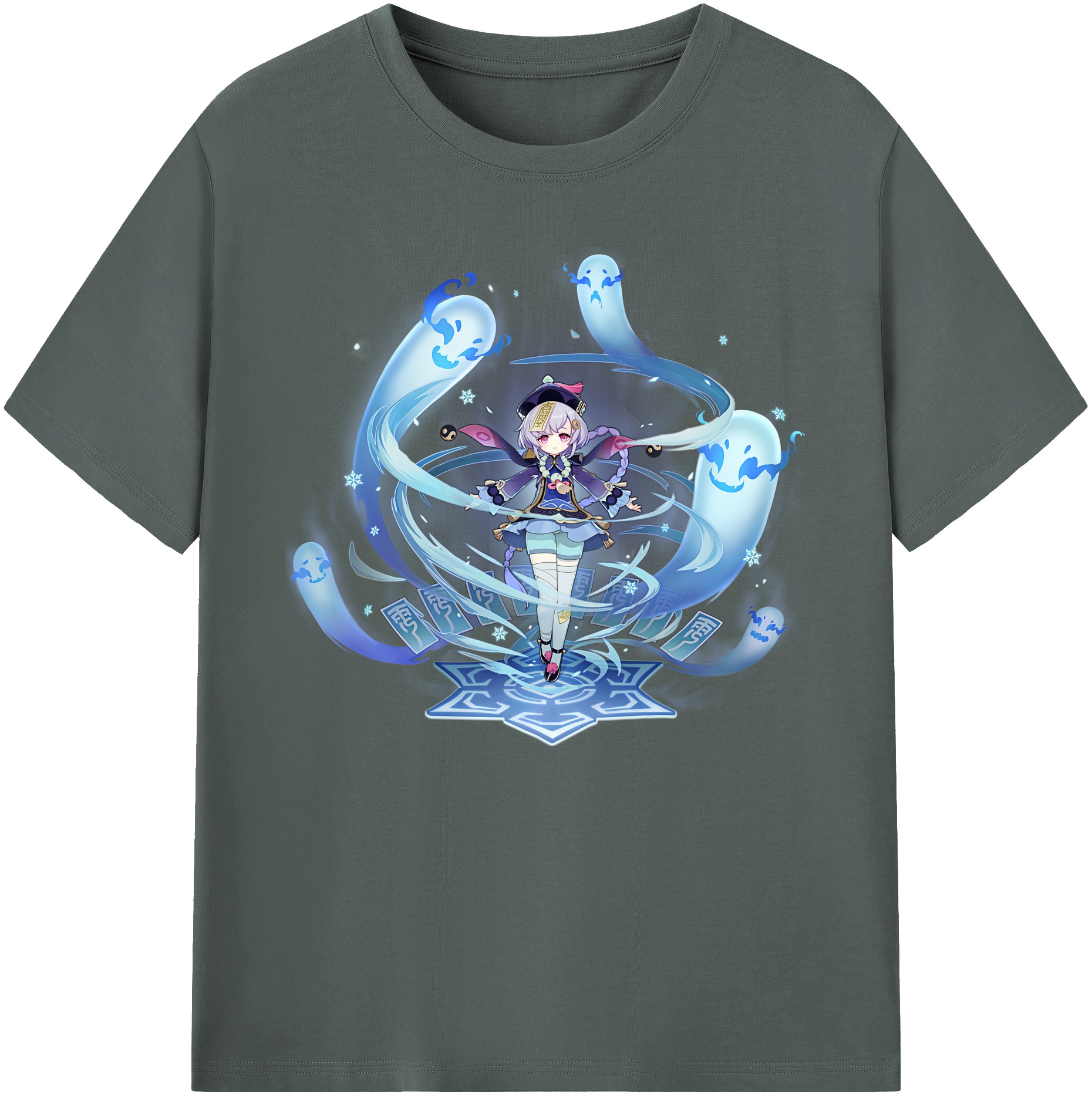 げんし神 七七 なな  genshin Nana 綿100％ メンズ半袖Tシャツ｜肌触りやわらか＆通気性